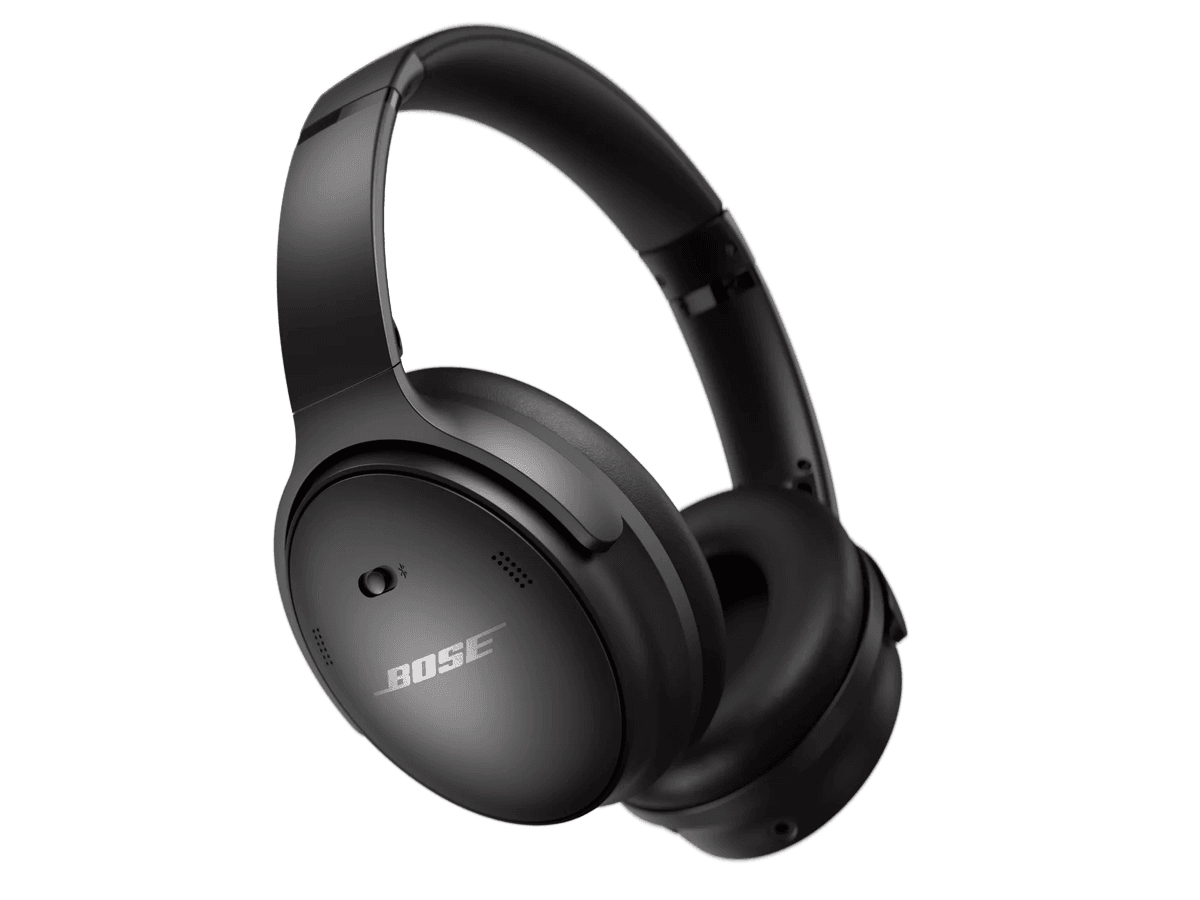 Bose QuietComfort 45 official hero render in triple black